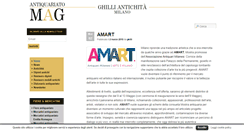 Desktop Screenshot of antiquariatomagazine.it