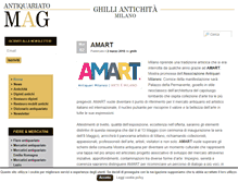 Tablet Screenshot of antiquariatomagazine.it